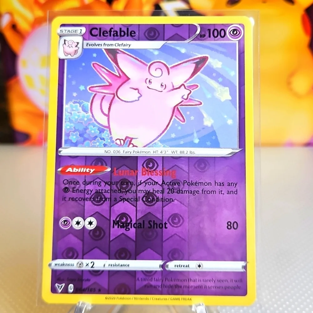 Clefable 064/185 Pokémon TCG Reverse Holo Rare